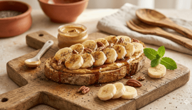 Recette toast Banana
